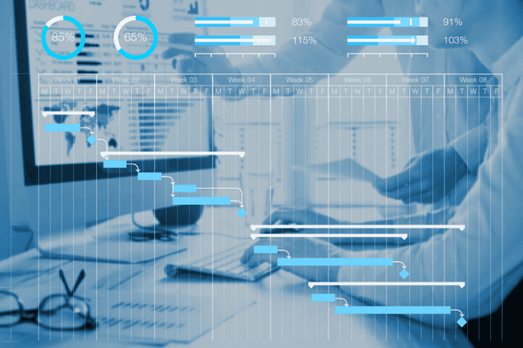 photo of an IT tech using Remote monitoring and management tools